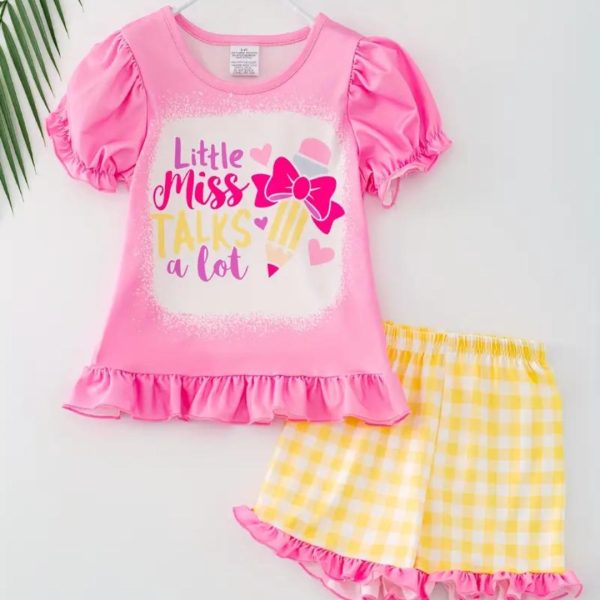 Kids Cotton T-Shirt & Pant Set ১-৬ বছর