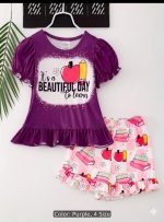 Kids Cotton T-Shirt & Pant Set ১-৬ বছর - Image 6